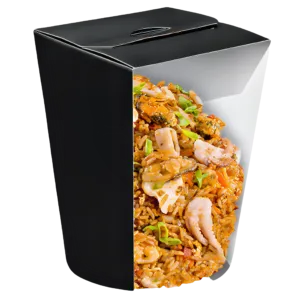 Рис с морепродуктами